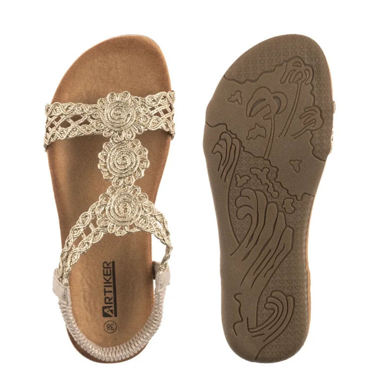 Artiker Złote 56C1281 (AR153-a) sandaalid