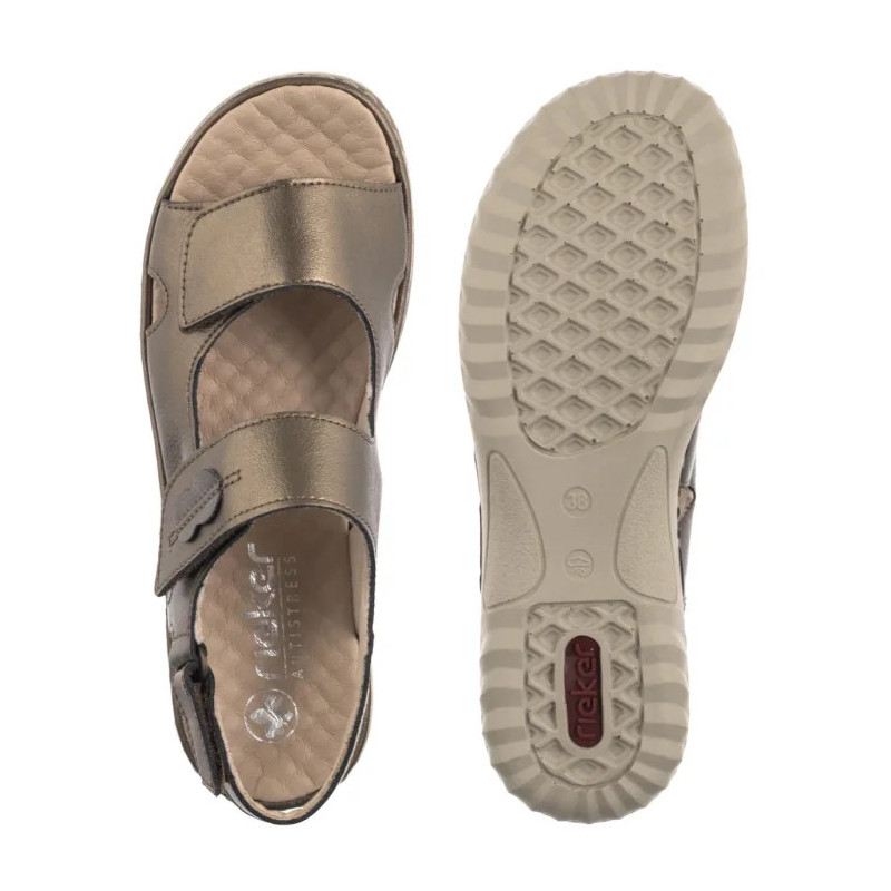 Rieker Brązowe 60462-90 Bronze (RI264-a) sandaalid