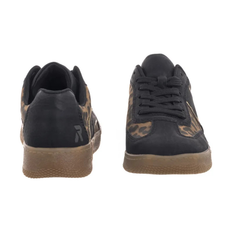 Rieker Czarne/Brązowe M5512-90 Multi (RI266-a) kingad