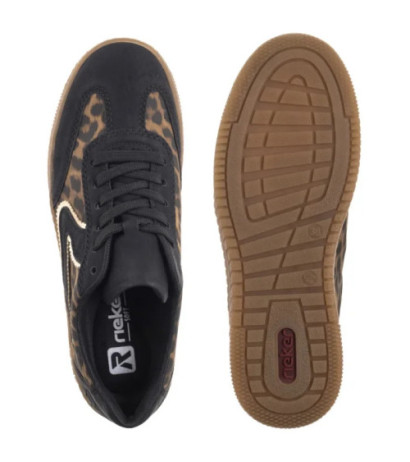 Rieker Czarne/Brązowe M5512-90 Multi (RI266-a) kingad
