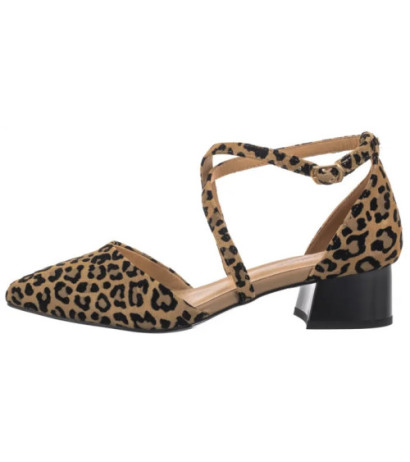 Maciejka Beżowe w Panterkę K6807-43/00-1 (MA1350-a) kingad