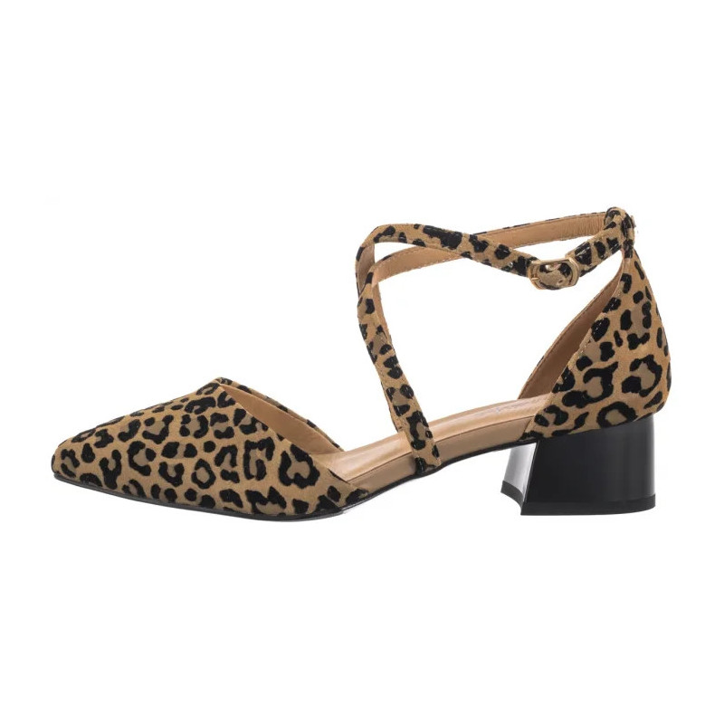 Maciejka Beżowe w Panterkę K6807-43/00-1 (MA1350-a) kingad