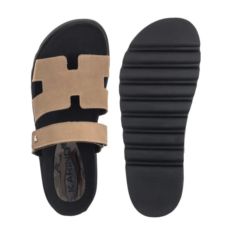 Karino Beżowe 5088/022-P (KN23-a) Naiste kingad/klappide klapid