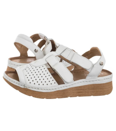 Maciejka Białe L6847-11/00-1 (MA1352-a) sandaalid