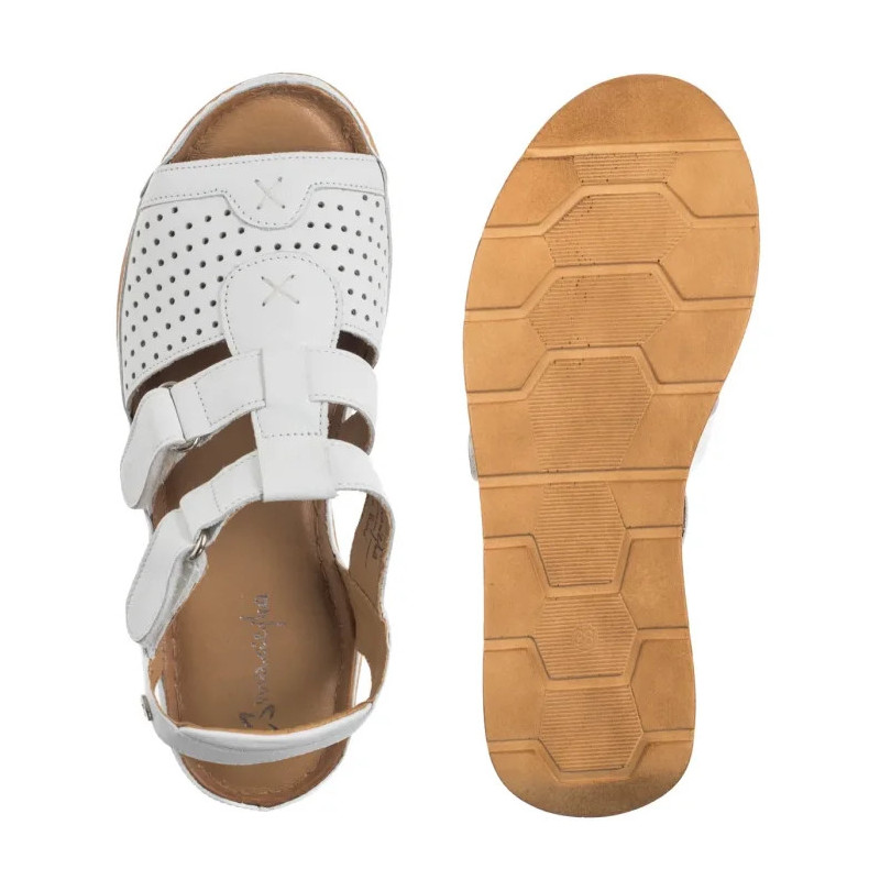 Maciejka Białe L6847-11/00-1 (MA1352-a) sandaalid