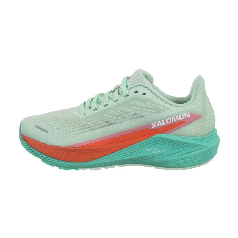 Salomon Aero Blaze 2 W Bay/Cherry Tomato/Electric Green 476840 (SO2-a) jooksujalatsid