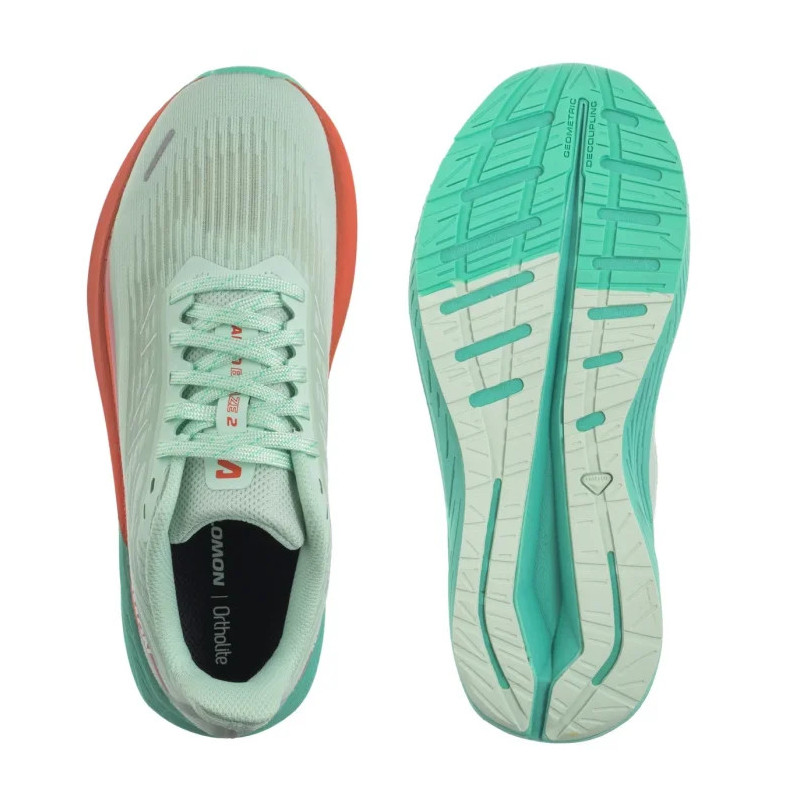 Salomon Aero Blaze 2 W Bay/Cherry Tomato/Electric Green 476840 (SO2-a) jooksujalatsid