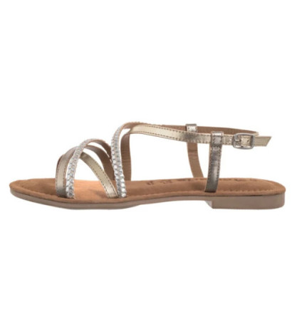 Tamaris Złote/Srebrne 1-28139-44 116 Chapagne Comb (TM545-a) sandaalid