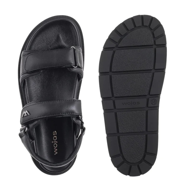 Wojas Czarne 76167-51 (WO281-a) sandaalid