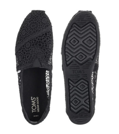 Toms Alpargata Black Moroccan Crochet 10016254 (TS47-a) kingad