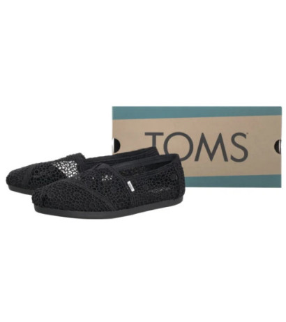 Toms Alpargata Black Moroccan Crochet 10016254 (TS47-a) kingad