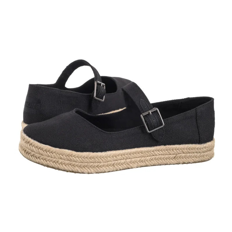 Toms Carolina Mary Jane Black Heavy Canvas 10021878 (TS51-a) kingad