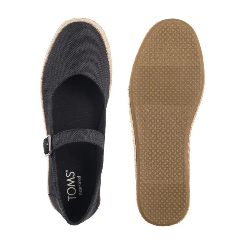 Toms Carolina Mary Jane Black Heavy Canvas 10021878 (TS51-a) kingad