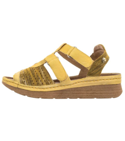 Maciejka Żółte L6847-17/00-1 (MA1352-b) sandaalid