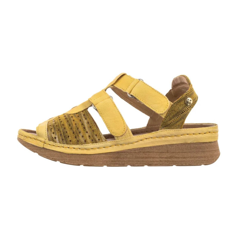 Maciejka Żółte L6847-17/00-1 (MA1352-b) sandaalid