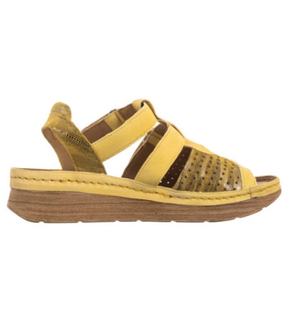 Maciejka Żółte L6847-17/00-1 (MA1352-b) sandaalid