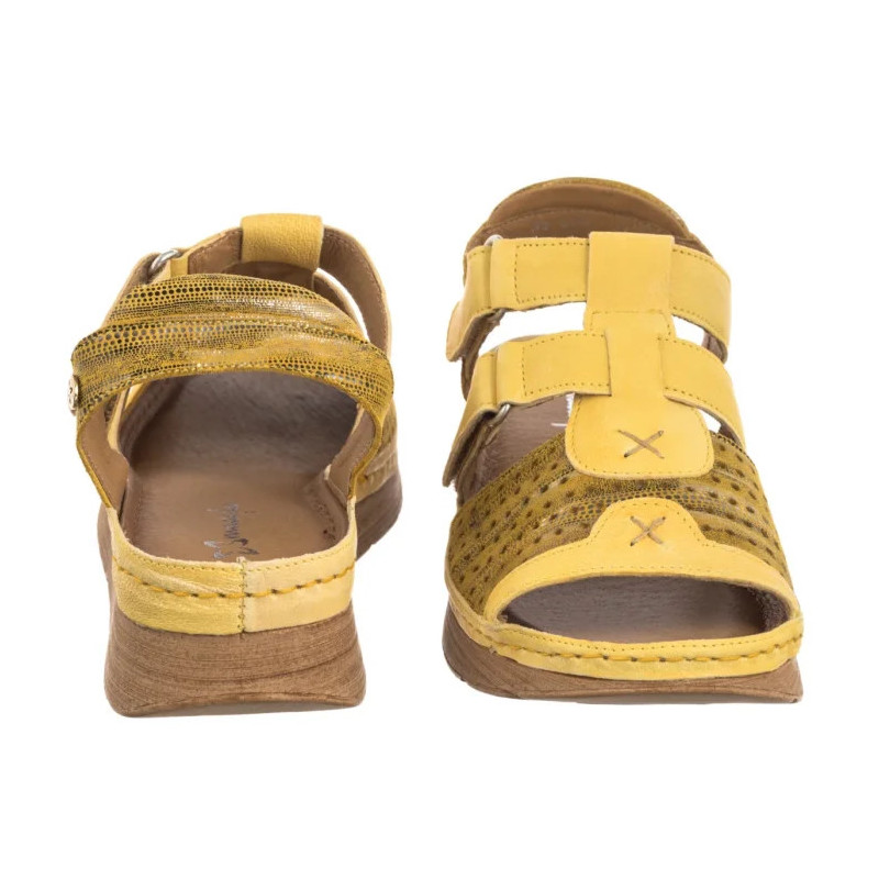 Maciejka Żółte L6847-17/00-1 (MA1352-b) sandaalid