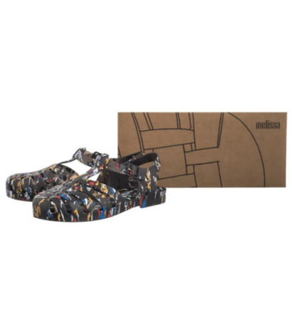 Melissa Possession Print+Mic 33443/54089 Black/Multicolor (ML363-a) sandaalid