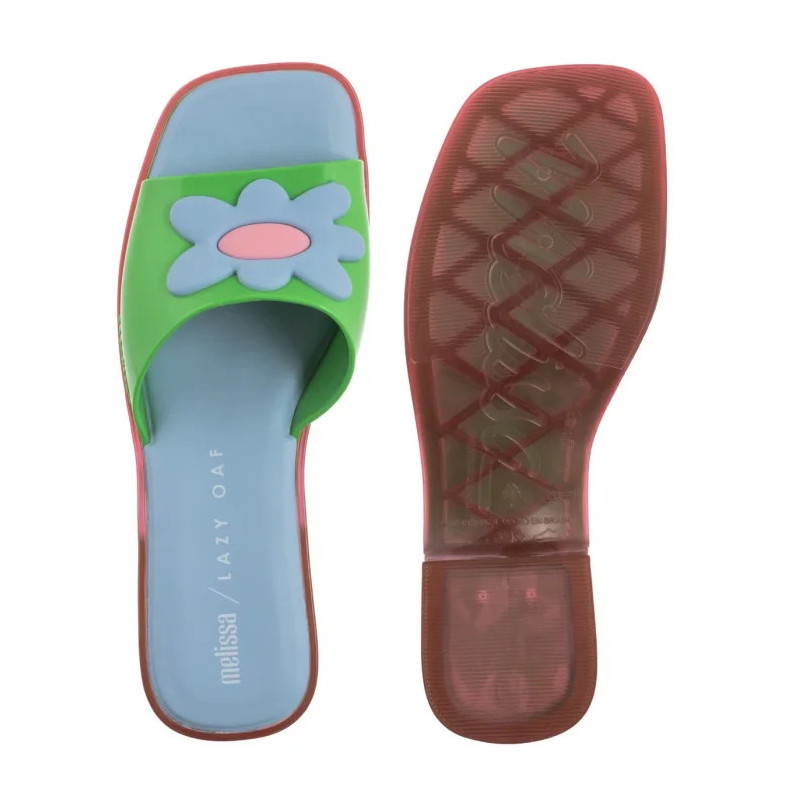 Melissa Shape+Lazy Oaf AD 33566/AA387 Pink/Green/Blue (ML364-b) kingad