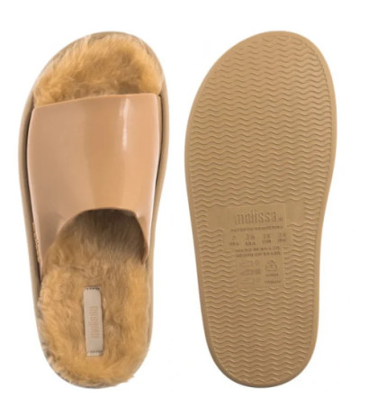 Melissa Fluffy Slide AD 33309/50484 Beige/Beige (ML370-b) Naiste kingad/klappide klapid