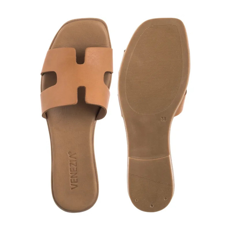 Venezia Brązowe B053LEBROBK110 (VE846-a) Naiste kingad/klappide klapid