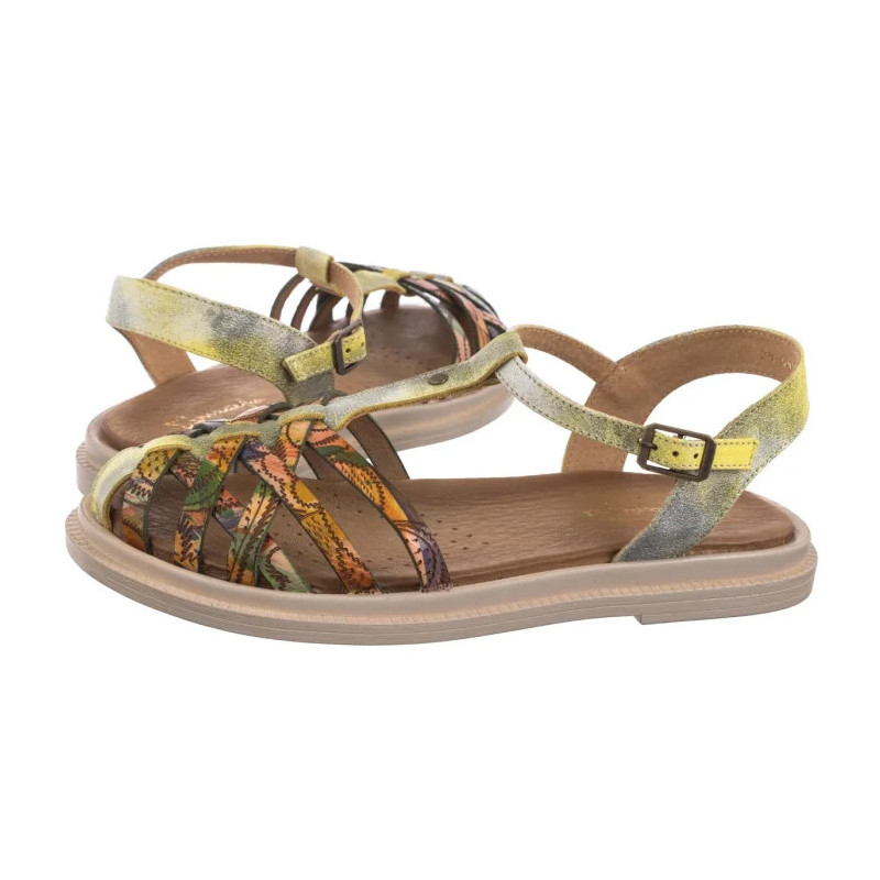 Maciejka Żółte 06803-07/00-5 (MA1365-b) sandaalid