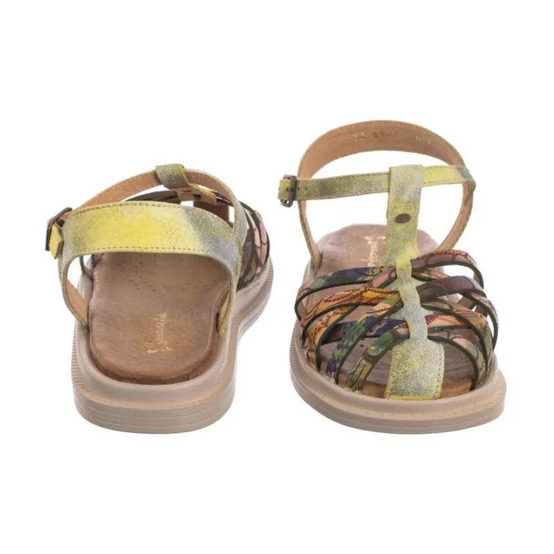 Maciejka Żółte 06803-07/00-5 (MA1365-b) sandaalid