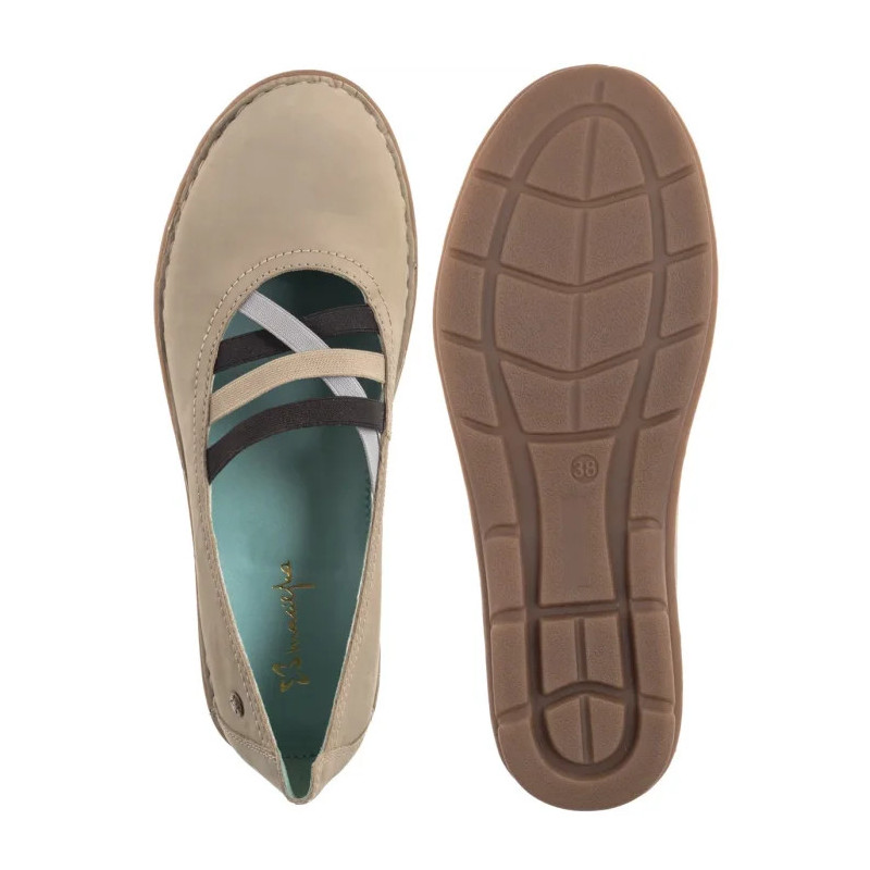 Maciejka Beżowe P6815-10/00-1 (MA1372-a) baleriinid