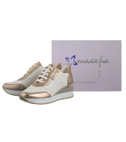 Maciejka Złoto-Białe P6804-25/00-5 (MA1374-a) kingad