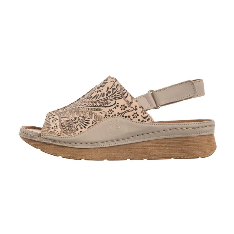 Maciejka Beżowe L6846-04/00-1 (MA1378-a) sandaalid