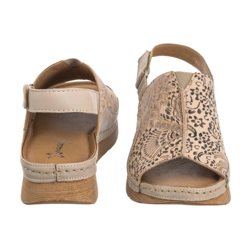 Maciejka Beżowe L6846-04/00-1 (MA1378-a) sandaalid