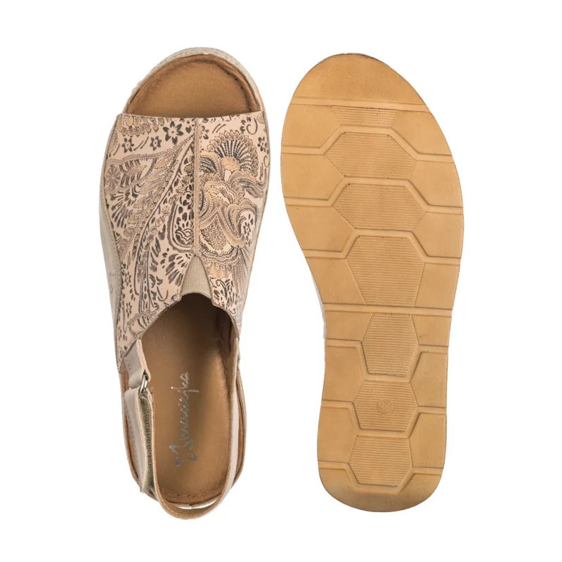 Maciejka Beżowe L6846-04/00-1 (MA1378-a) sandaalid