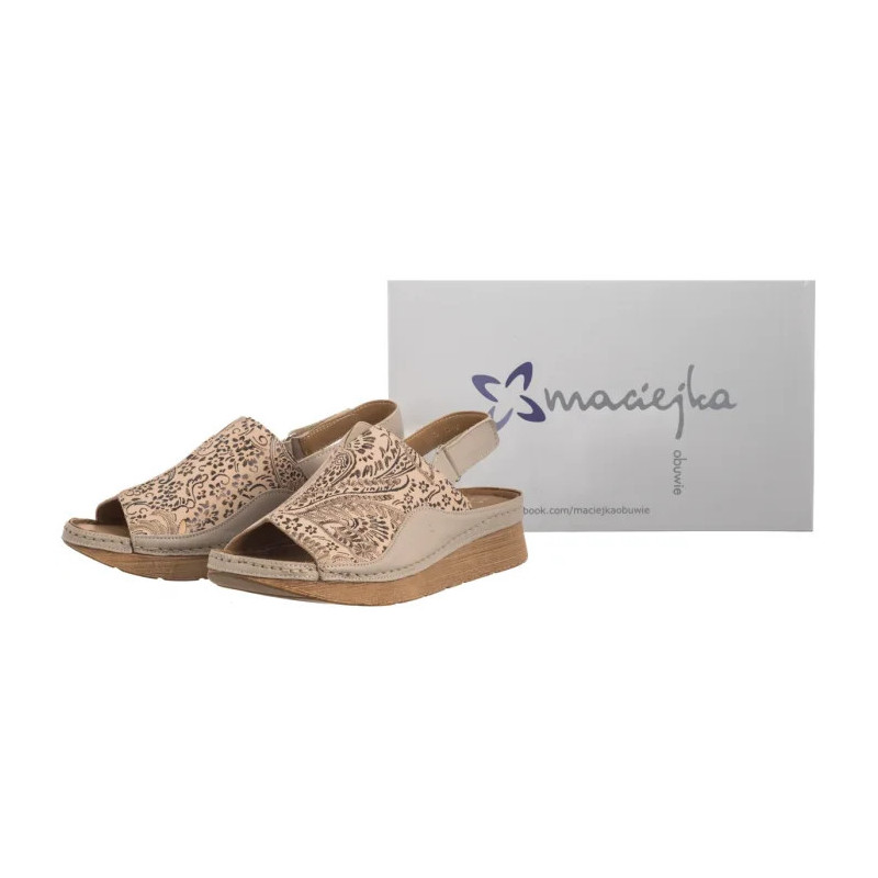 Maciejka Beżowe L6846-04/00-1 (MA1378-a) sandaalid