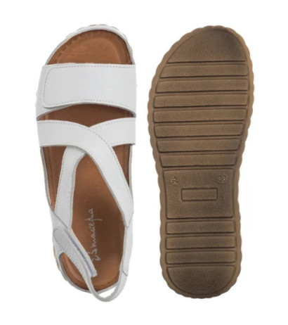 Maciejka Białe L6848-11/00-1 (MA1380-b) sandaalid