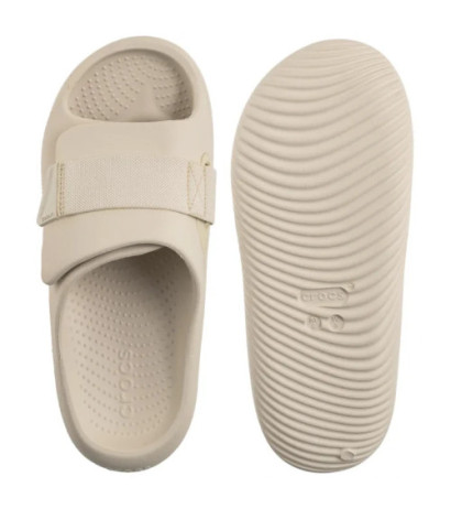 Crocs Mellow Luxe Recovery Slide Stucco 209413-160 (CR374-a) Naiste kingad/klappide klapid