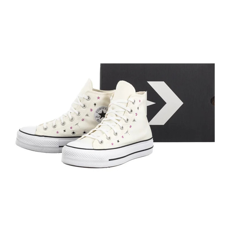 Converse CTAS Lift Hi Egret/Black/Cactus Bud A13522C (CO772-a) kingad