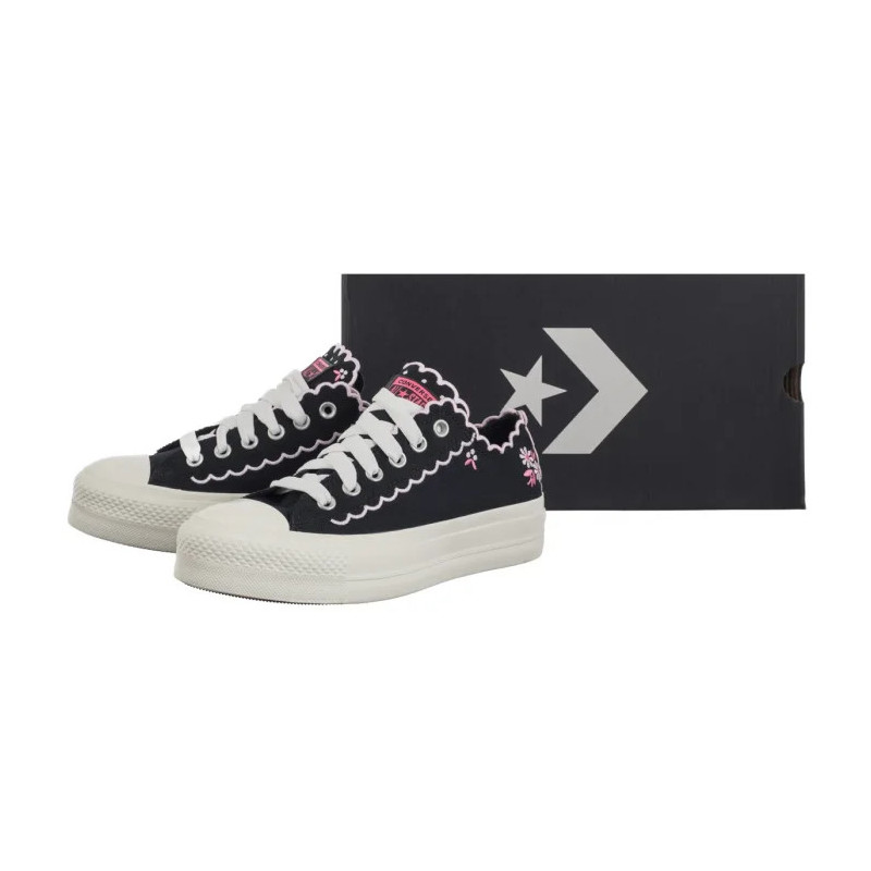 Converse CTAS Lift Ox Black/Vintage White A13529C (CO774-a) kingad