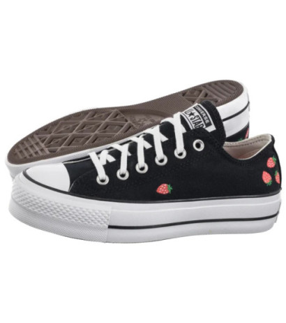 Converse CTAS Lift Ox Black/Soft Red/White A14935C (CO775-a) kingad