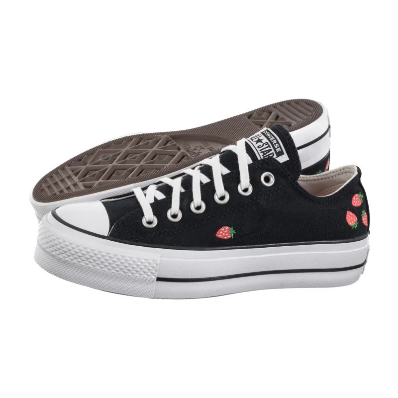 Converse CTAS Lift Ox Black/Soft Red/White A14935C (CO775-a) kingad