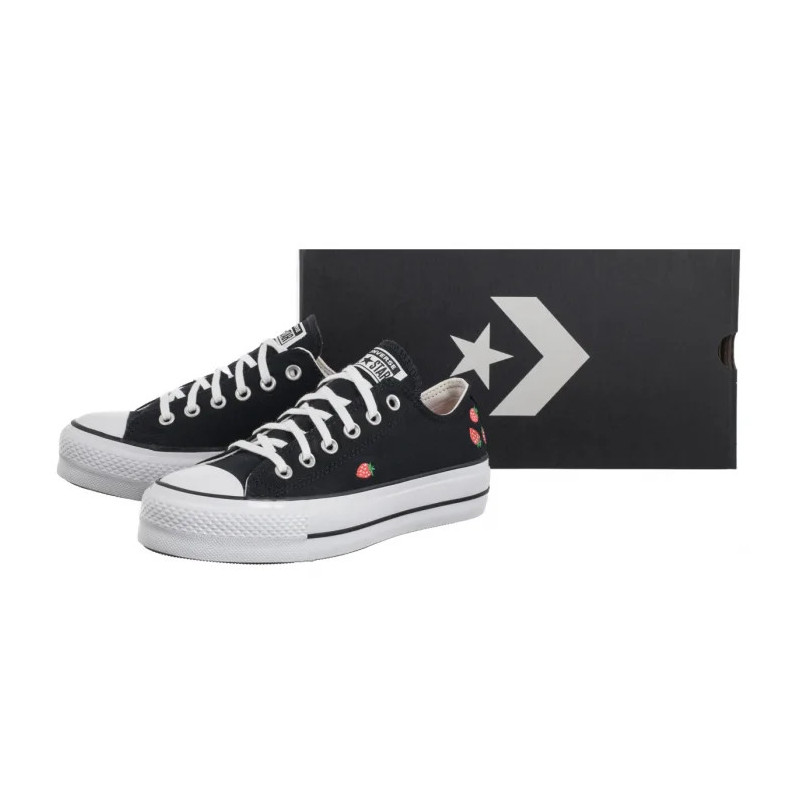 Converse CTAS Lift Ox Black/Soft Red/White A14935C (CO775-a) kingad