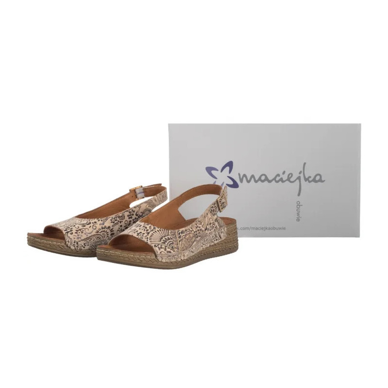 Maciejka Beżowe/Kwiaty L7069-04/00-1 (MA1388-a) kingad