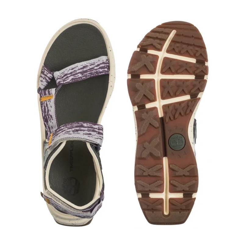 Timberland Motion Dune Backstrap Sandal Natural Webbing W Dk 0A41R8 EUA (TI149-a) sandaalid
