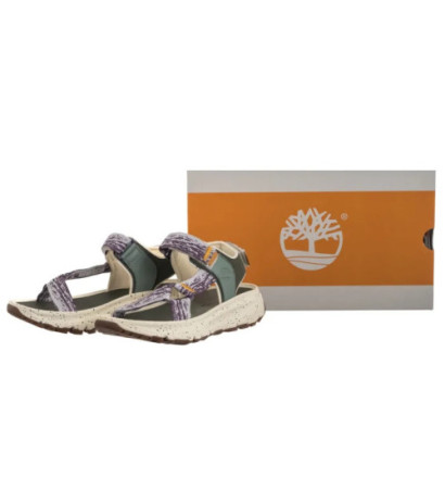 Timberland Motion Dune Backstrap Sandal Natural Webbing W Dk 0A41R8 EUA (TI149-a) sandaalid