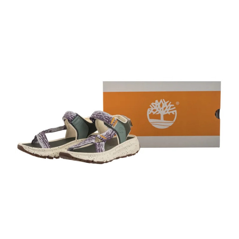 Timberland Motion Dune Backstrap Sandal Natural Webbing W Dk 0A41R8 EUA (TI149-a) sandaalid