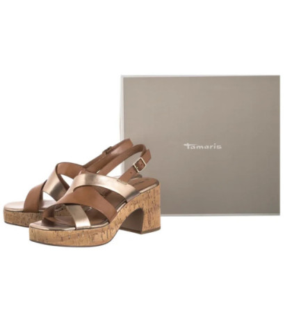 Tamaris Brązowe 1-28312-44 392 Cognac Comb  (TM550-a) kingad