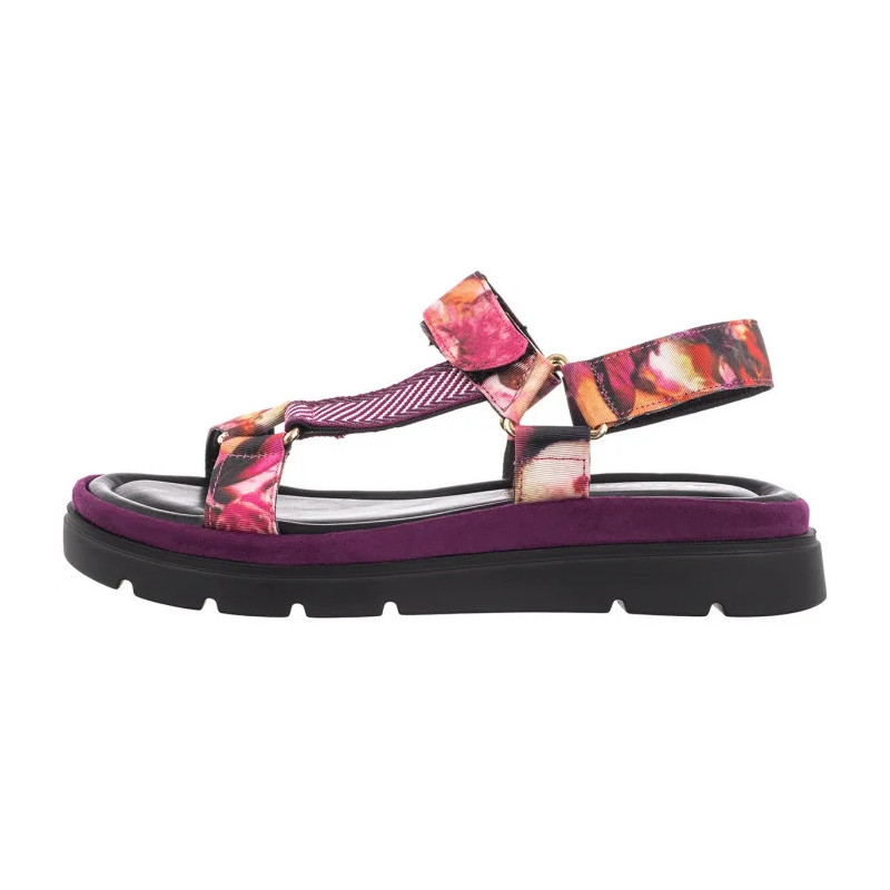 Tamaris Różowe 1-28703-44 578 Dark Pink Comb (TM551-a) kingad