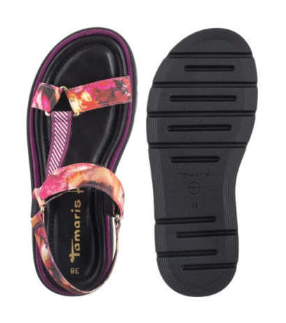 Tamaris Różowe 1-28703-44 578 Dark Pink Comb (TM551-a) kingad