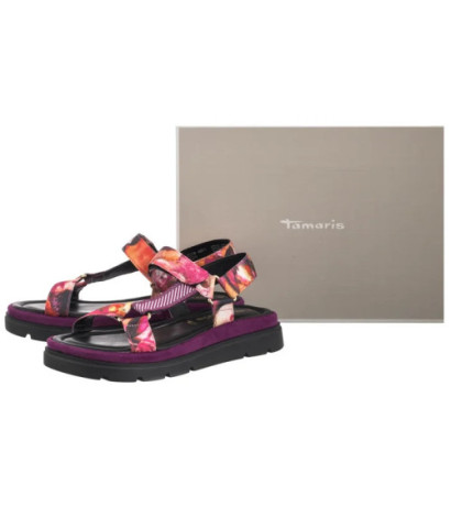 Tamaris Różowe 1-28703-44 578 Dark Pink Comb (TM551-a) kingad