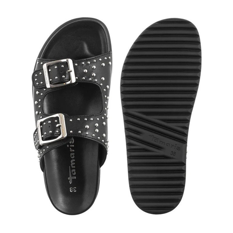 Tamaris Czarne 1-27421-44 001 Black   (TM552-a) Naiste kingad/klappide klapid