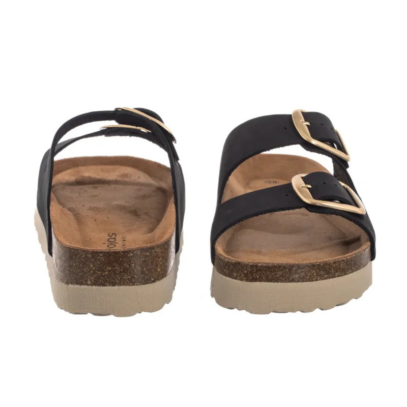 Wojas Czarne 74147-21 (WO298-a) Naiste kingad/klappide klapid